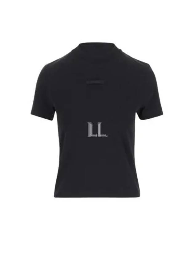 Le Gros Grain Short Sleeve T-Shirt Black - JACQUEMUS - BALAAN 2