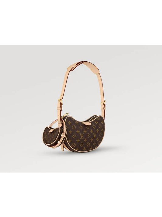 Croissant MM Shoulder Bag Brown - LOUIS VUITTON - BALAAN 2