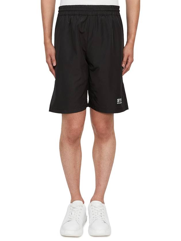 Logo Swimsuit Shorts Black - GOLDEN GOOSE - BALAAN 2