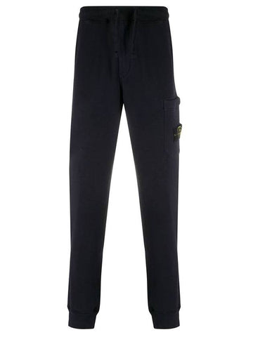 Wappen Cargo Pocket Track Pants Navy - STONE ISLAND - BALAAN 1