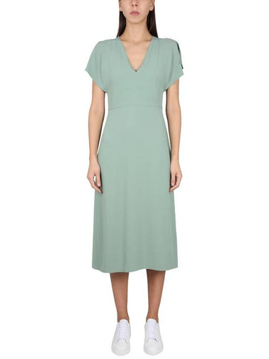 V-NECK DRESS - HUGO BOSS - BALAAN 1