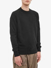 Lens Wappen Wool Blend Knit Top Black - CP COMPANY - BALAAN 3