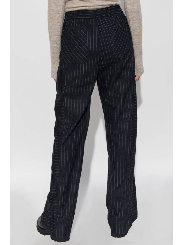 PS Paul Smith Striped Trousers, Women's, Navy Blue - PAUL SMITH - BALAAN 4