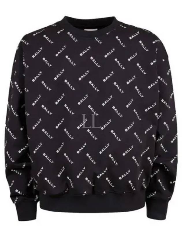 Sweater MJE05I CO269 U546 BLACK WHITE - BALLY - BALAAN 2