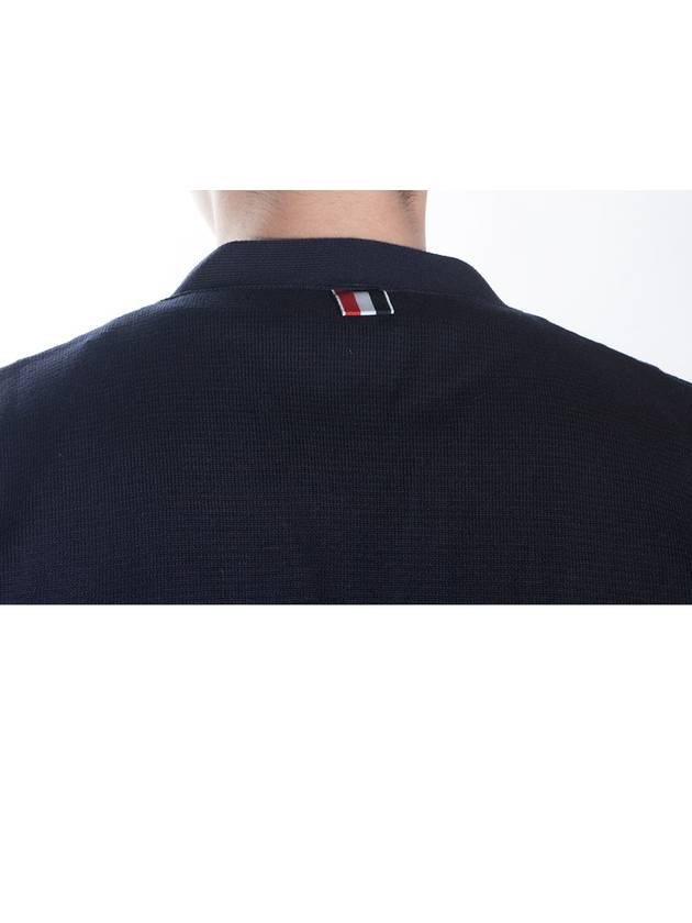 Milano Stitch 4 Bar Cardigan Navy - THOM BROWNE - BALAAN 10