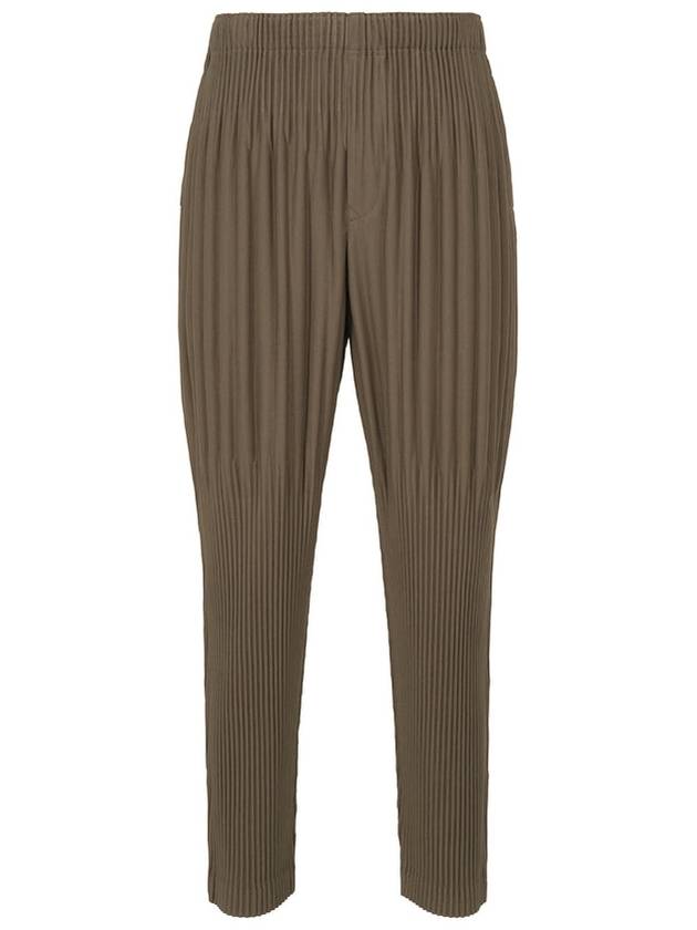 MC April Pleated Track Pants Khaki - ISSEY MIYAKE - BALAAN 2