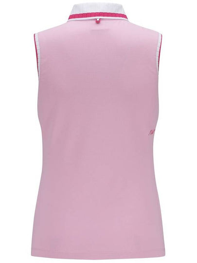 WOMEN KINT COLLAR SLEEVELESSLP - ANEWGOLF - BALAAN 2