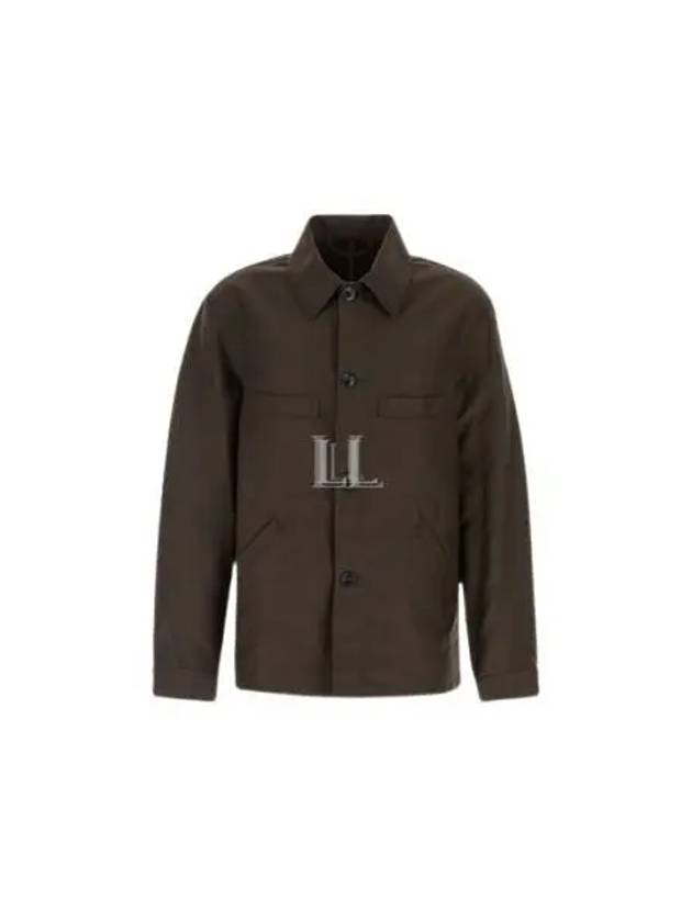 Twisted Sleeve Workwear Jacket Brown - LEMAIRE - BALAAN 2