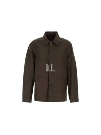 Twisted Sleeve Workwear Jacket Brown - LEMAIRE - BALAAN 2