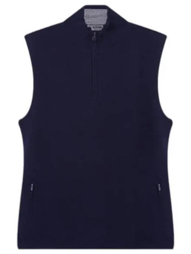 Merino Merino Wool Tech Lined Dunes Slim Fit Vest Twilight - G/FORE - BALAAN 1