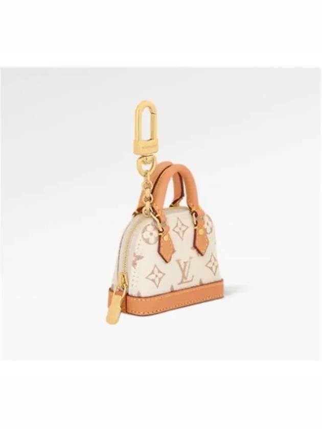 Micro Alma Bag Charm Gold Beige - LOUIS VUITTON - BALAAN 3