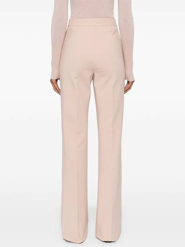 Norcia Viscose Straight Pants Powder Pink - MAX MARA - BALAAN 3