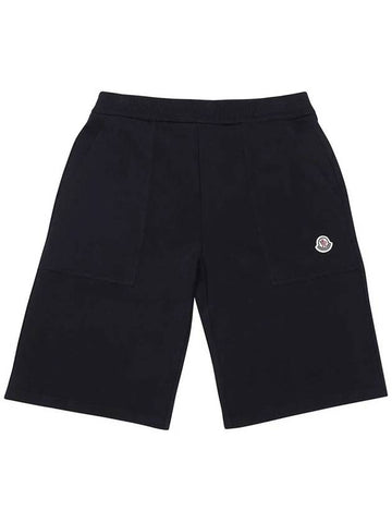 Kids Short Pants Navy 8H000 10 809AG 778 - MONCLER - BALAAN 1