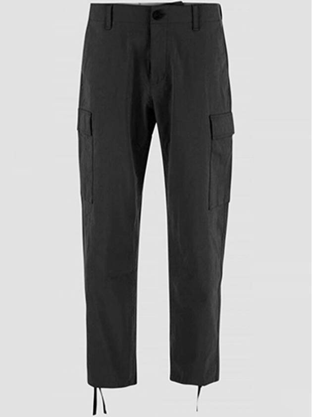 Pantalone Pocket Cargo Straight Pants Black - TEN C - BALAAN 2