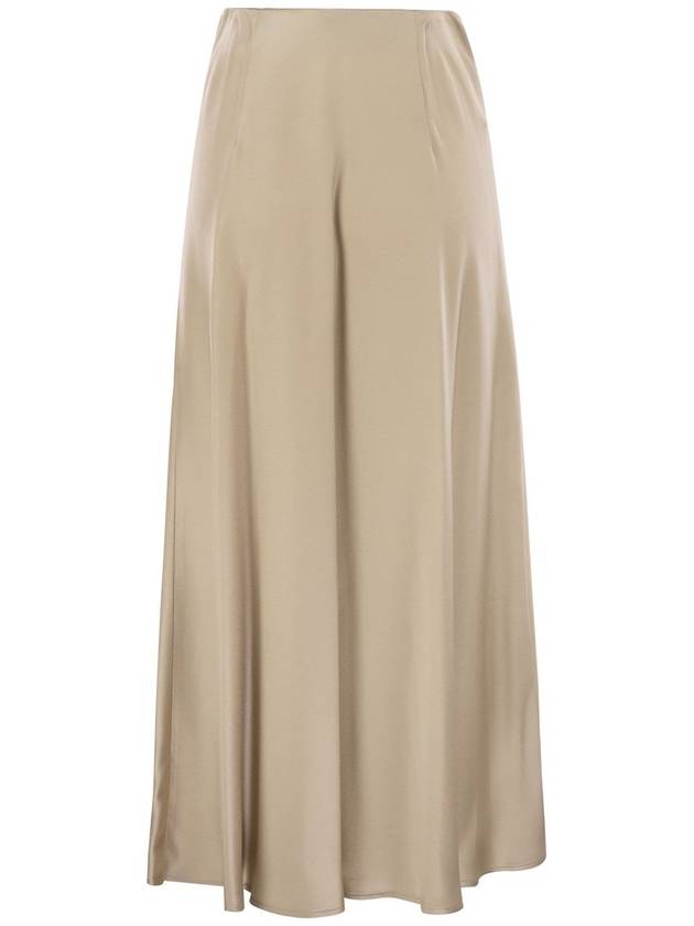 Satin effect long skirt - HERNO - BALAAN 2