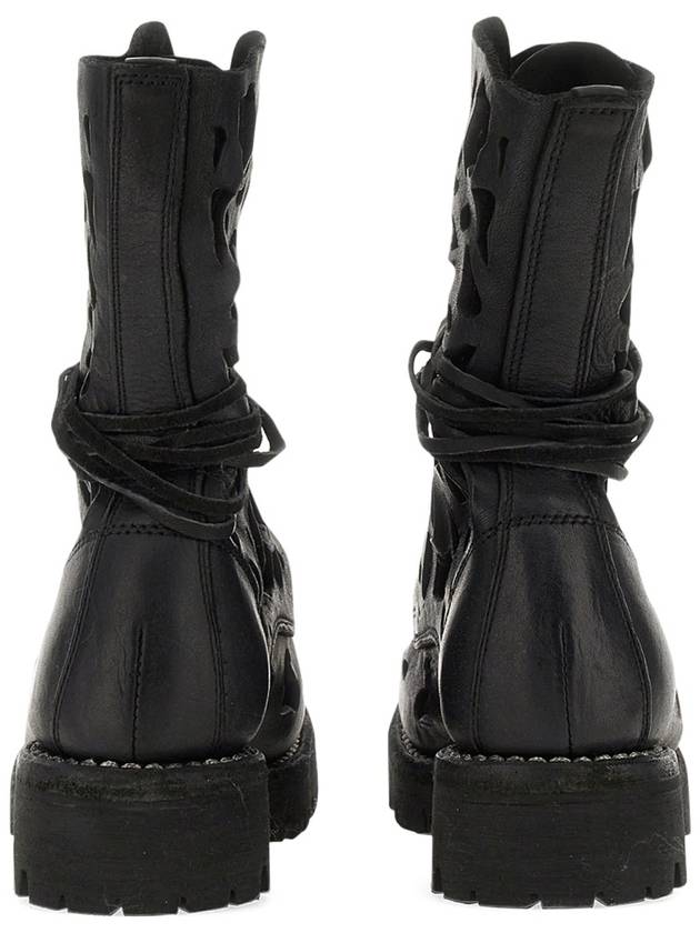 ANKLE BOOT WITH CUT OUT DETAILS - GUIDI - BALAAN 2