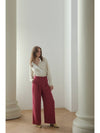 Kaisienne High Waist Wide Set up Pants - CAHIERS - BALAAN 8