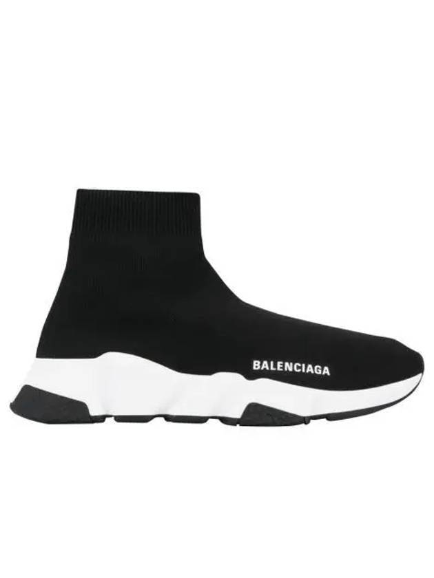 Speed Trainer High Top Sneakers Black - BALENCIAGA - BALAAN 1