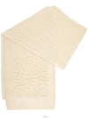 Anagram Mohair Blend Scarf Ivory - LOEWE - BALAAN 2