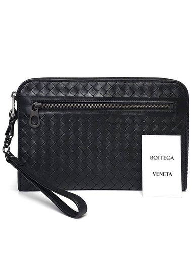 493190 Intrecciato Weaving Clutch Bag - BOTTEGA VENETA - BALAAN 1