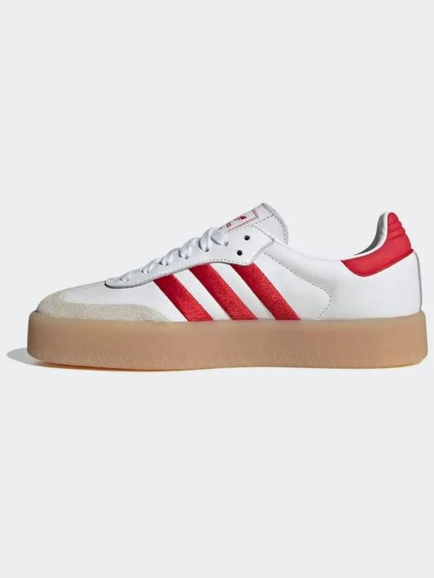 Originals Sambae Low Top Sneakers Red White - ADIDAS - BALAAN 6