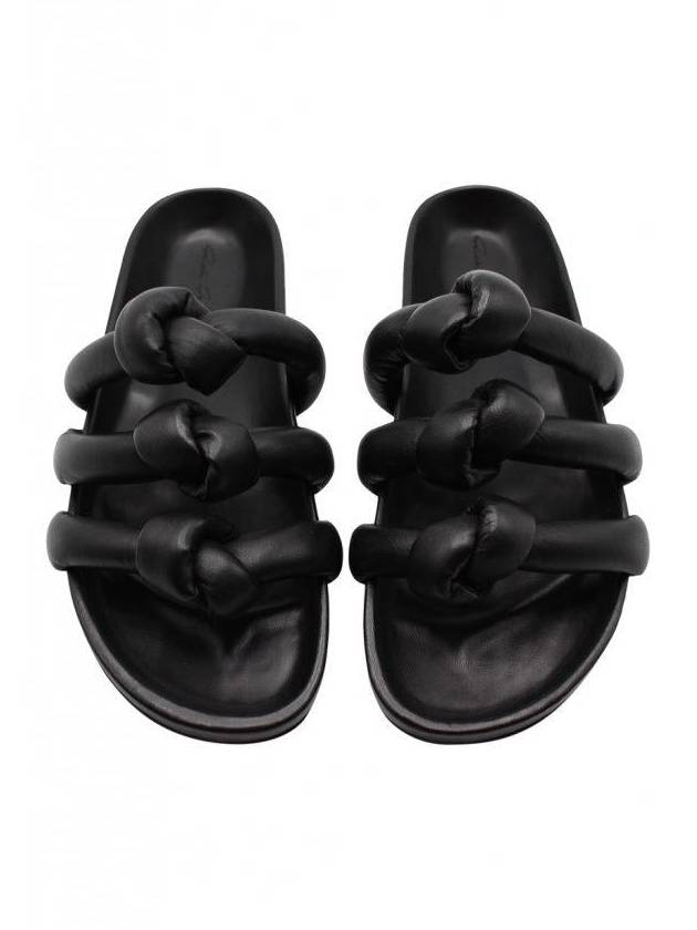 Rick Owens Fogachine Knotted Open-Toed Slip On Sandal Shoes - RICK OWENS - BALAAN 3