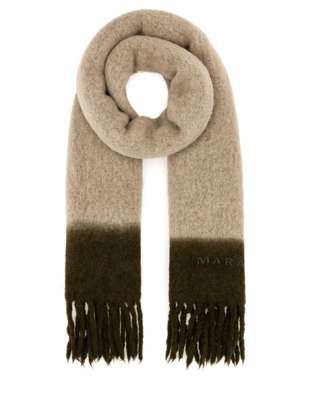 Firny Alpaca Muffler Beige - ISABEL MARANT - BALAAN 1