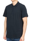 Bronn Cotton Short Sleeve Polo Shirt Navy - THEORY - BALAAN 3