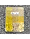 Muffler Scarf CA0084CQX BEIGE YELLOW - ACNE STUDIOS - BALAAN 3