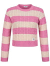 Twisted striped knit MK4MP354 - P_LABEL - BALAAN 6