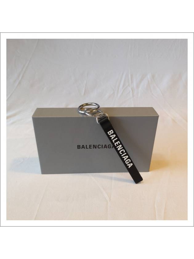 logo leather key holder - BALENCIAGA - BALAAN.