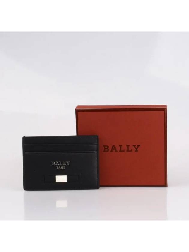 Bhar Card Wallet Black - BALLY - BALAAN 4