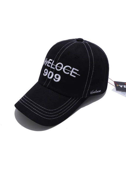 VvELOCE LT ball cap ver 2 soft fit stitch black - VVELOCE - BALAAN 1