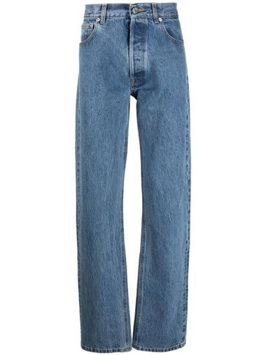 Denim Straight Pants VL16PA220N BLUE - VETEMENTS - BALAAN 1