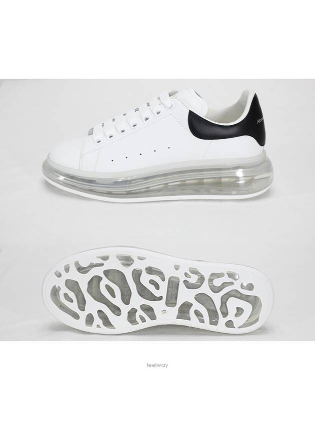 Air Oversole Low Top Sneakers Black White - ALEXANDER MCQUEEN - BALAAN 6