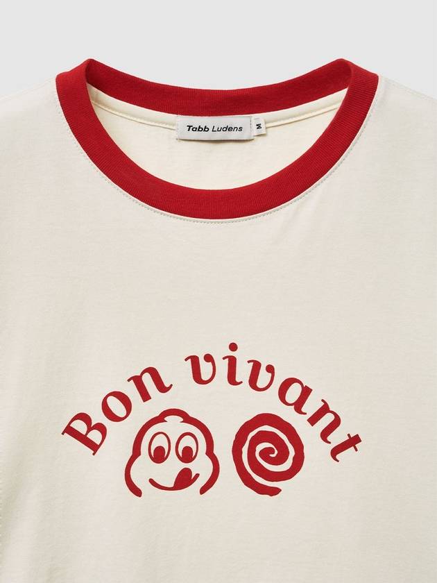 WM Bon Vivant Linger Tee Red - TABB LUDENS - BALAAN 2