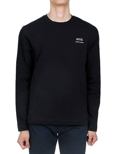 Alexandre Mattiussi Long Sleeve T-Shirt Black - AMI - BALAAN 2