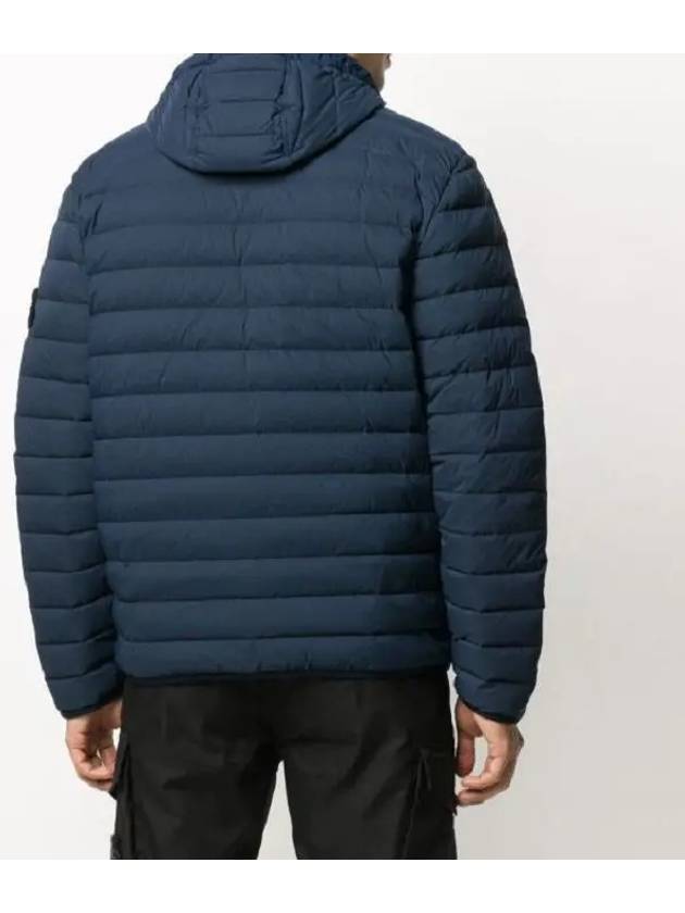 Room Woven Chambers Stretch Nylon TC Lightweight Padding Navy - STONE ISLAND - BALAAN.