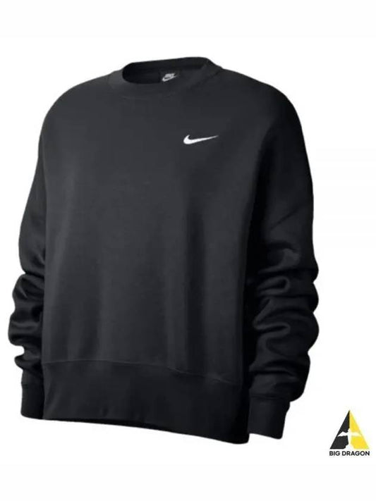 Trend Fleece Crewneck Sweatshirt Black - NIKE - BALAAN 2