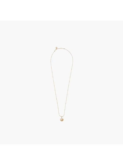 MMetal Pearl Necklace Gold - MIU MIU - BALAAN 2