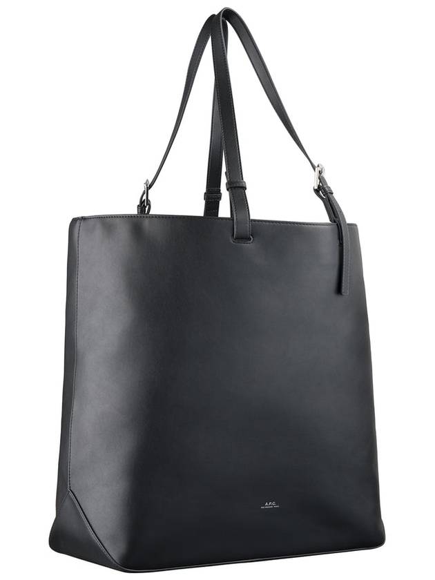 Logo Print Tote Bag Black - A.P.C. - BALAAN 4