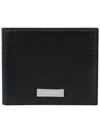 Metal Logo Half Wallet Black - SALVATORE FERRAGAMO - BALAAN 2