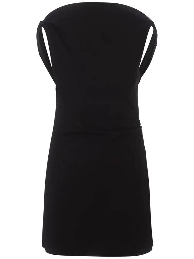 The Bordeaux mini short dress black - JACQUEMUS - BALAAN 1