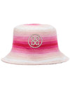 Circle G Ombre Crochet Bucket Hat Pink - G/FORE - BALAAN 2