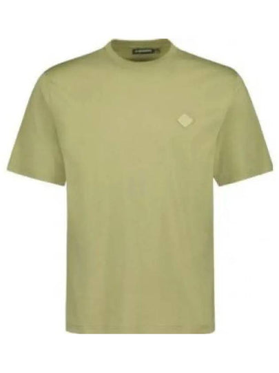 Hale Logo Patch Short Sleeve T-Shirt Oil Green - J.LINDEBERG - BALAAN 2