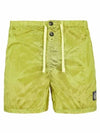 Men's Nylon Metal Swim Shorts Green - STONE ISLAND - BALAAN 2