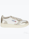 Medalist Low Top Sneakers Platinum White - AUTRY - BALAAN 2