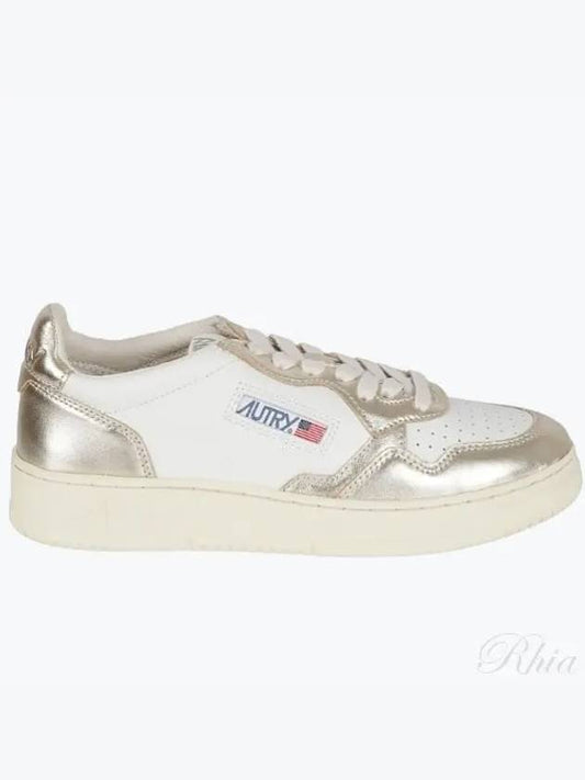 Medalist Low Top Sneakers Platinum White - AUTRY - BALAAN 2