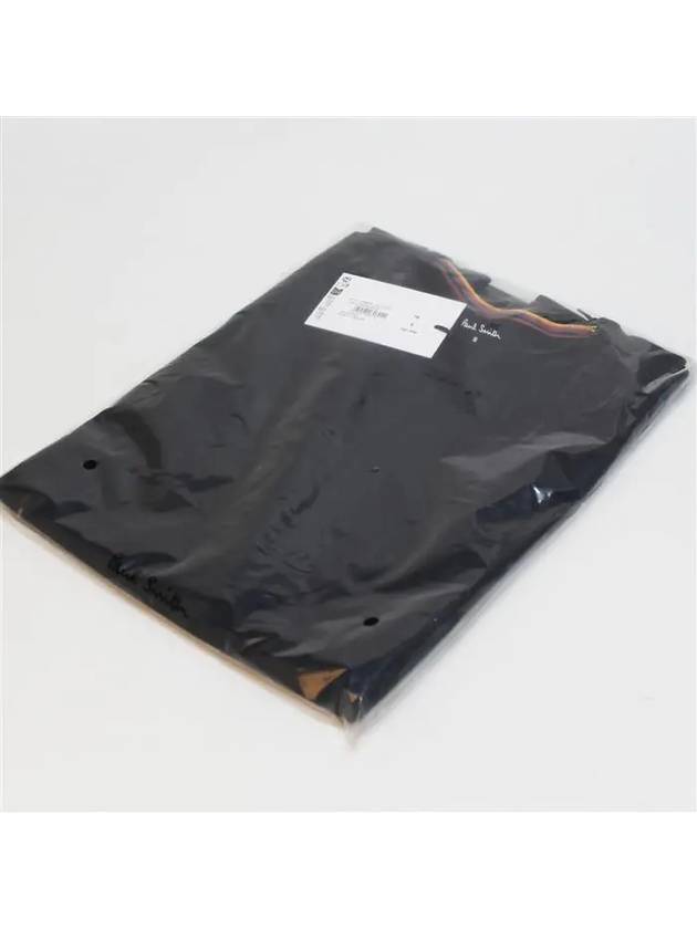 Men's Cotton Long Sleeve T-Shirt Black - PAUL SMITH - BALAAN 8