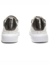 Oversized Low Top Sneakers Black White - ALEXANDER MCQUEEN - BALAAN 5